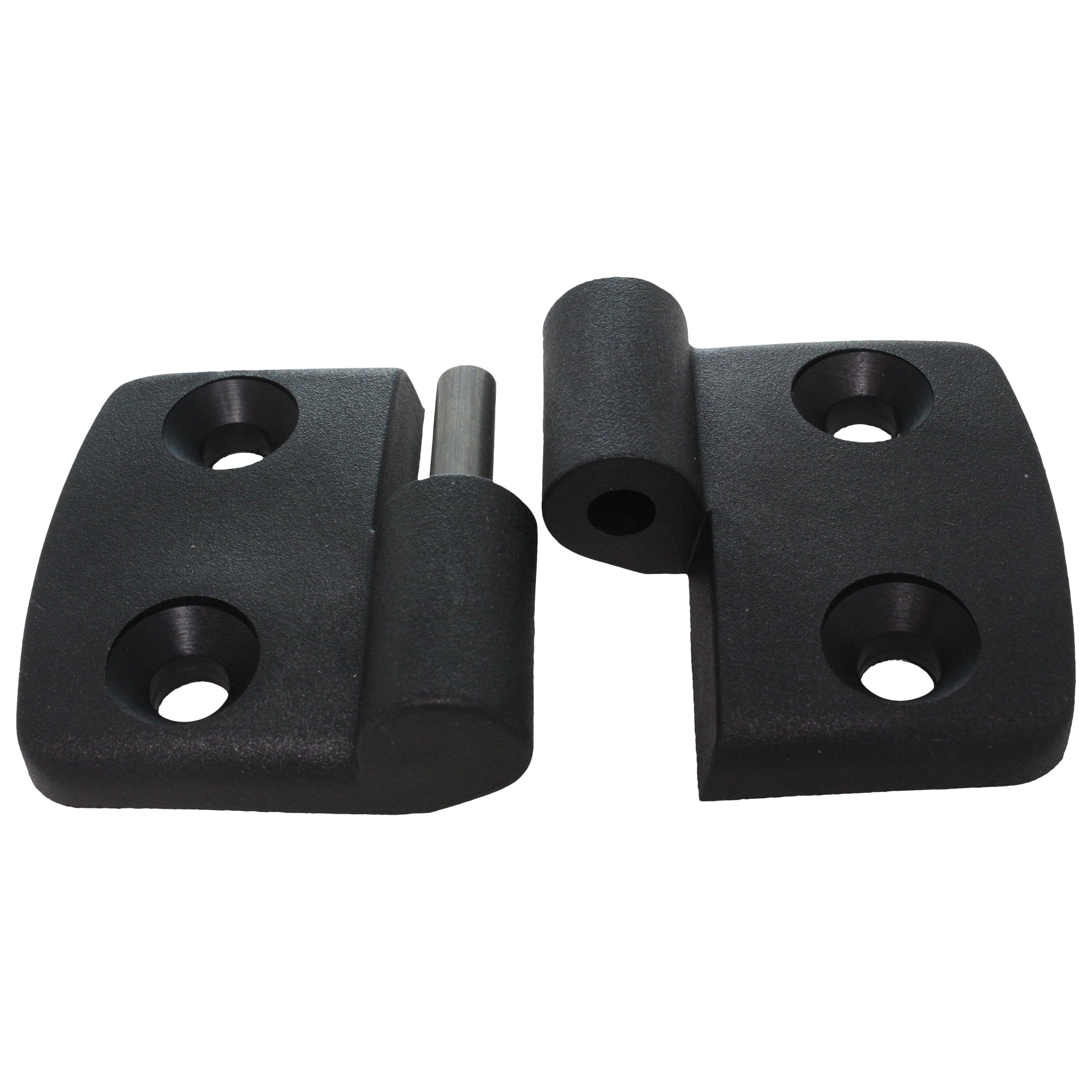 30 Pezzi Cerniere Rinforzate In Plastica Nera Da 40 Mm X 30 Mm - Foto 3