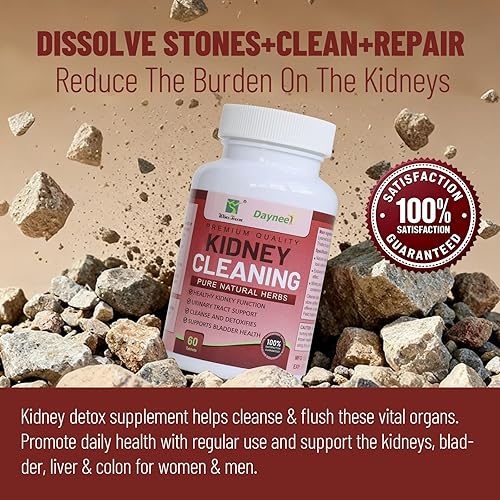 Miniatura 6 de Tableta de limpieza de cálculos renales, soporte para romper piedras, limpiar y restaurar, 60 tabletas