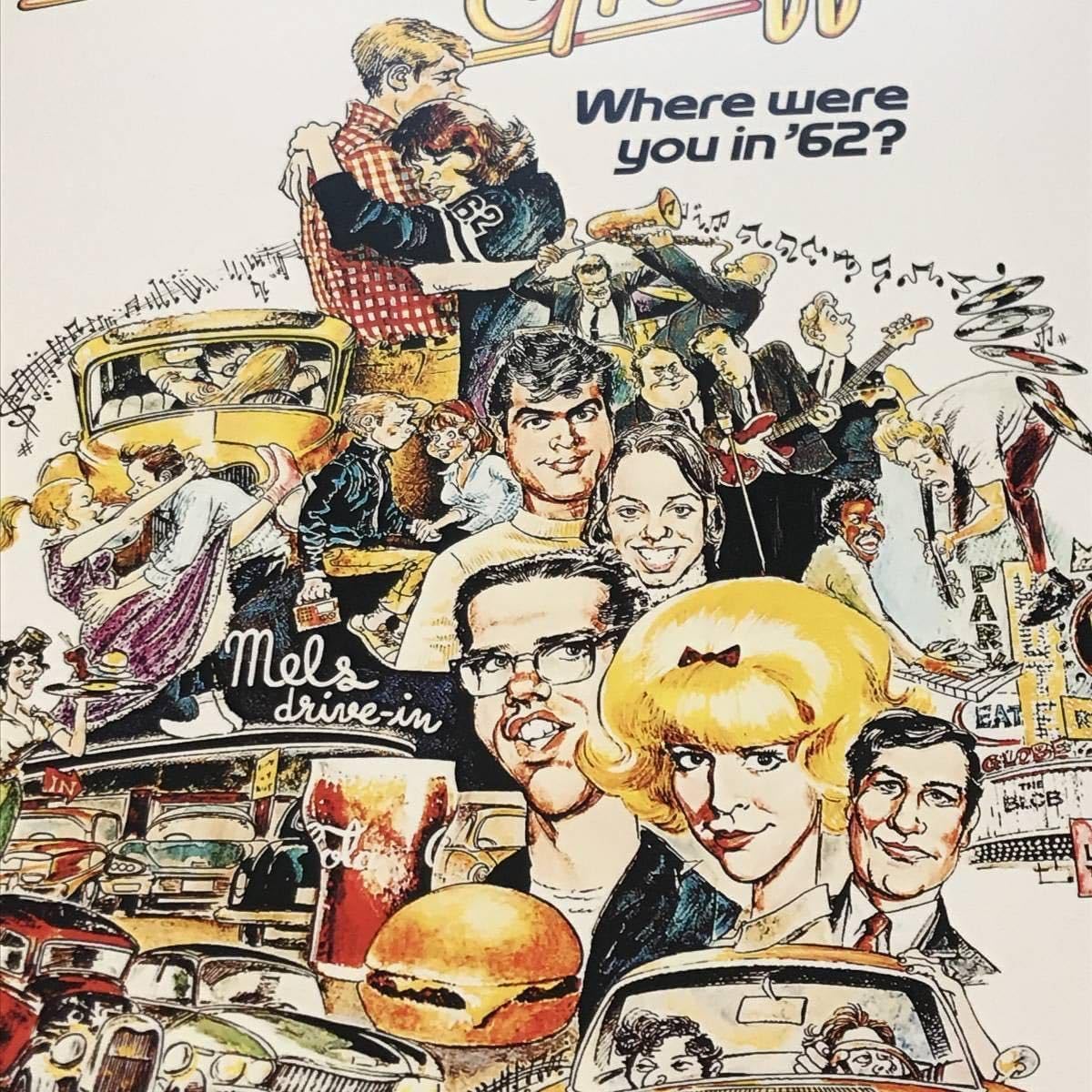 Amazon.co.jp: ポスターアメリカン・グラフィティ#1アメグラ