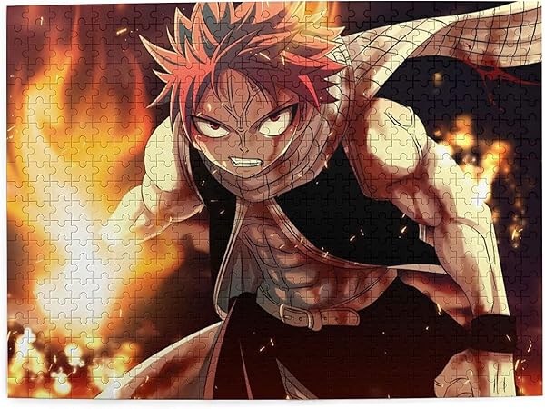Amazon Co Jp フェアリーテイル パズル ナツ ルーシィ ハッピー キャラクター 印刷 Fairy Tail 木製ジグソー 初心者向け 漫画 萌えグッズ 部屋飾り物 子供 大人 プレゼント 300 500 1000ピース おもちゃ