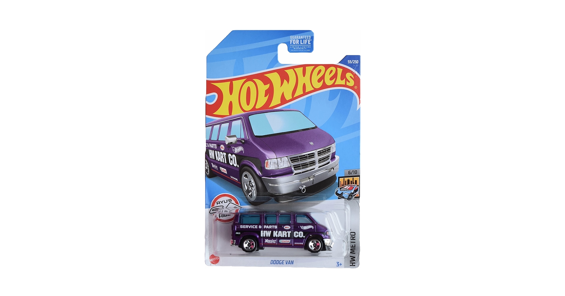 Amazon.com: Hot Wheels Dodge Van, Metro 6/10 [Purple] : Toys