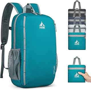 G4Free 16L Lightweight Foldable Hiking Daypack Small Backpack Water Resistant Shoulder Bag for Travel Outdoor Men Women