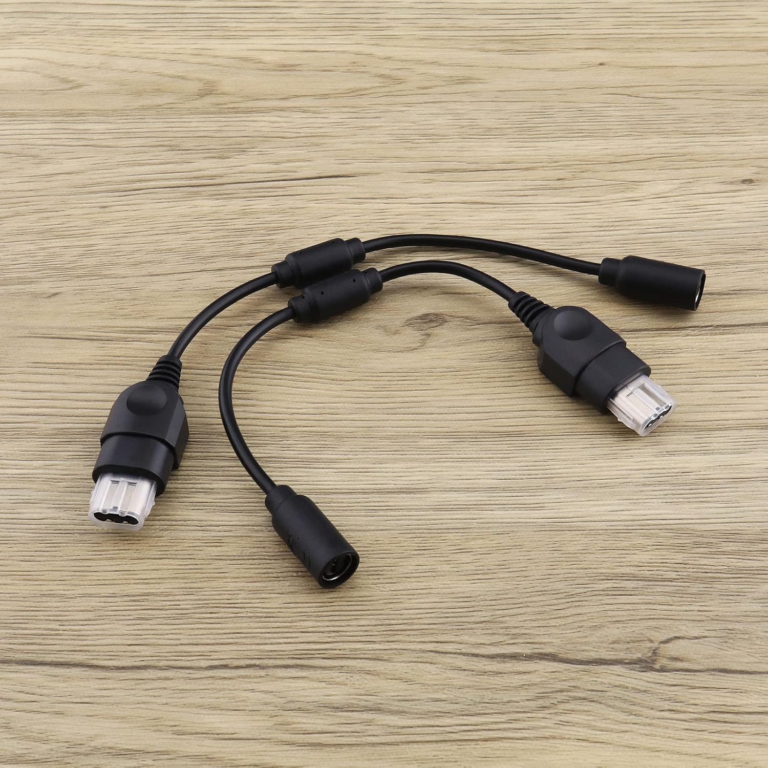 2 x Replacement Breakaway Controller Compatible with Microsoft Xbox Consoles Controller Breakaway Converter Adapter Cable Cord Games Accessories 26 cm