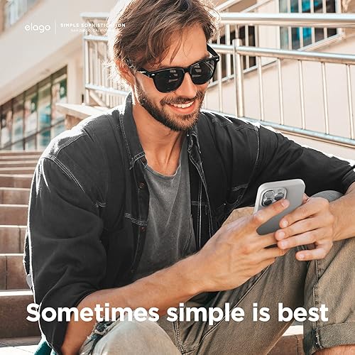 Miniatura 3 de elago Compatible con iPhone 13 Pro, funda de silicona líquida, funda protectora de cámara de cuerpo completo, a prueba de golpes, delgada, forro