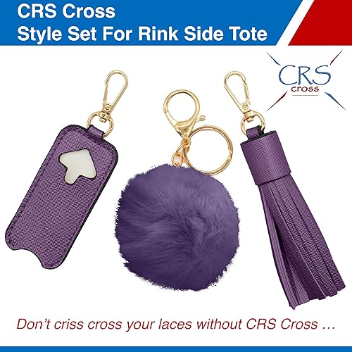 Miniatura 3 de CRS Cross Rink Side Tote - Bolsa de accesorios para patinaje artístico, patinaje sobre hielo, rodillos, en línea, ballet, danza, animación, tenis