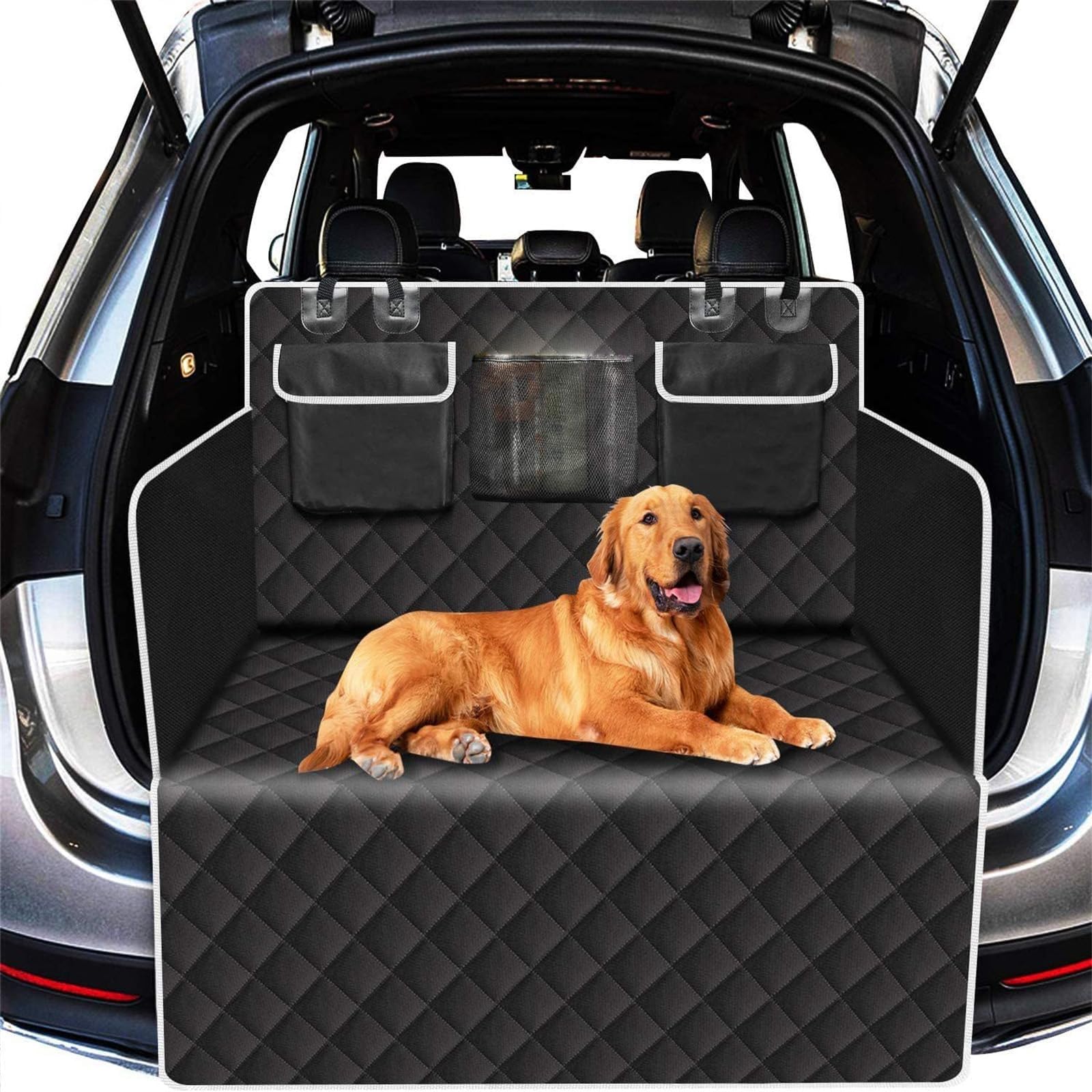 MOIKOTLR Car Boot Liner Protector,for Jaecoo 7 J7 PHEV 2024 2025 2026 Waterproof Nonslip Durable Pet Seat Cover Universal Easy to Clean Liner Protector