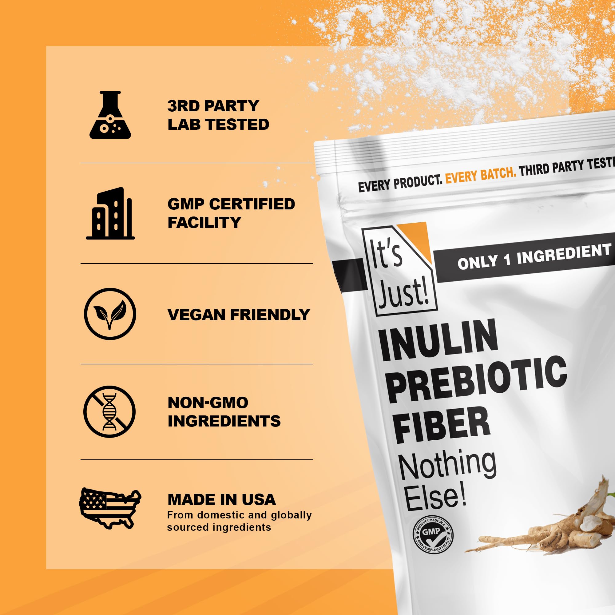 It's Just! - Inulin Prebiotic Fiber — Amazon image 6