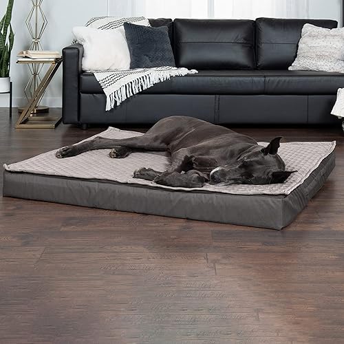 Miniatura 3 de Furhaven Cama de gel refrescante para perros grandes de hasta 125 libras, resistente al agua, funda extraíble lavable, para interiores y exteriores,