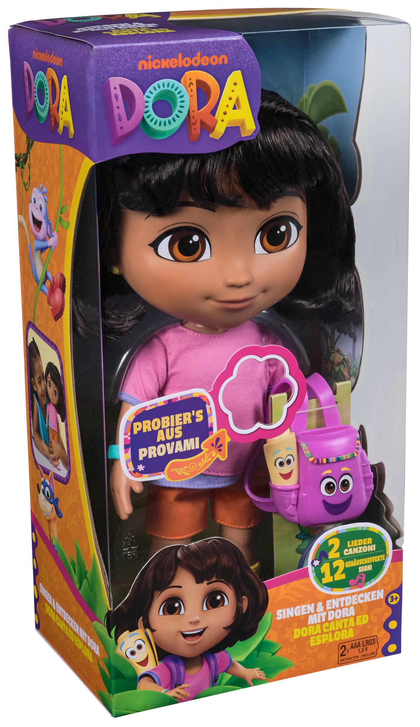 Amazon.com: Dora Sing mit Mir Doll 35 cm for the Popular TV Series