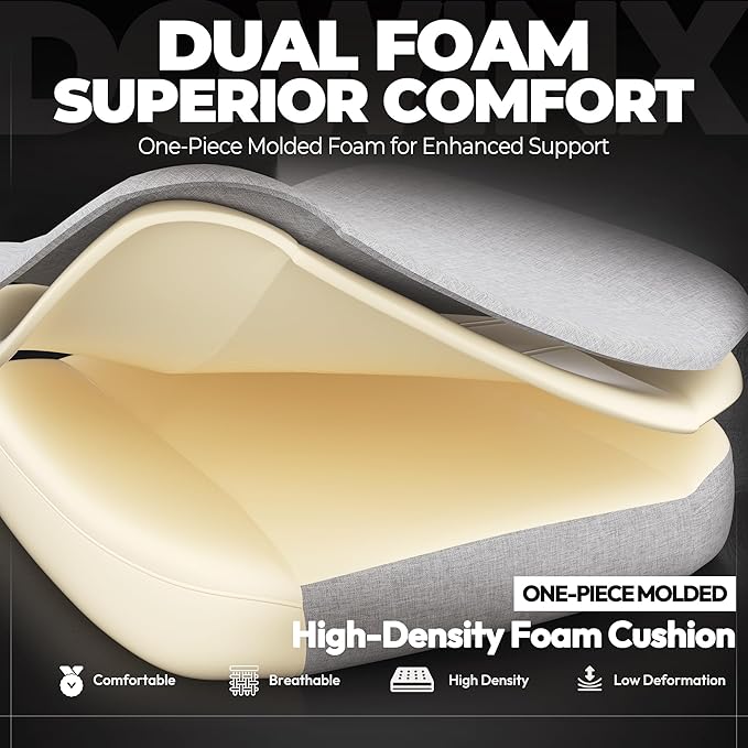 Silla Gamer Ergonómica con Reposapiés y Respaldo Ancho Color miniatura 4