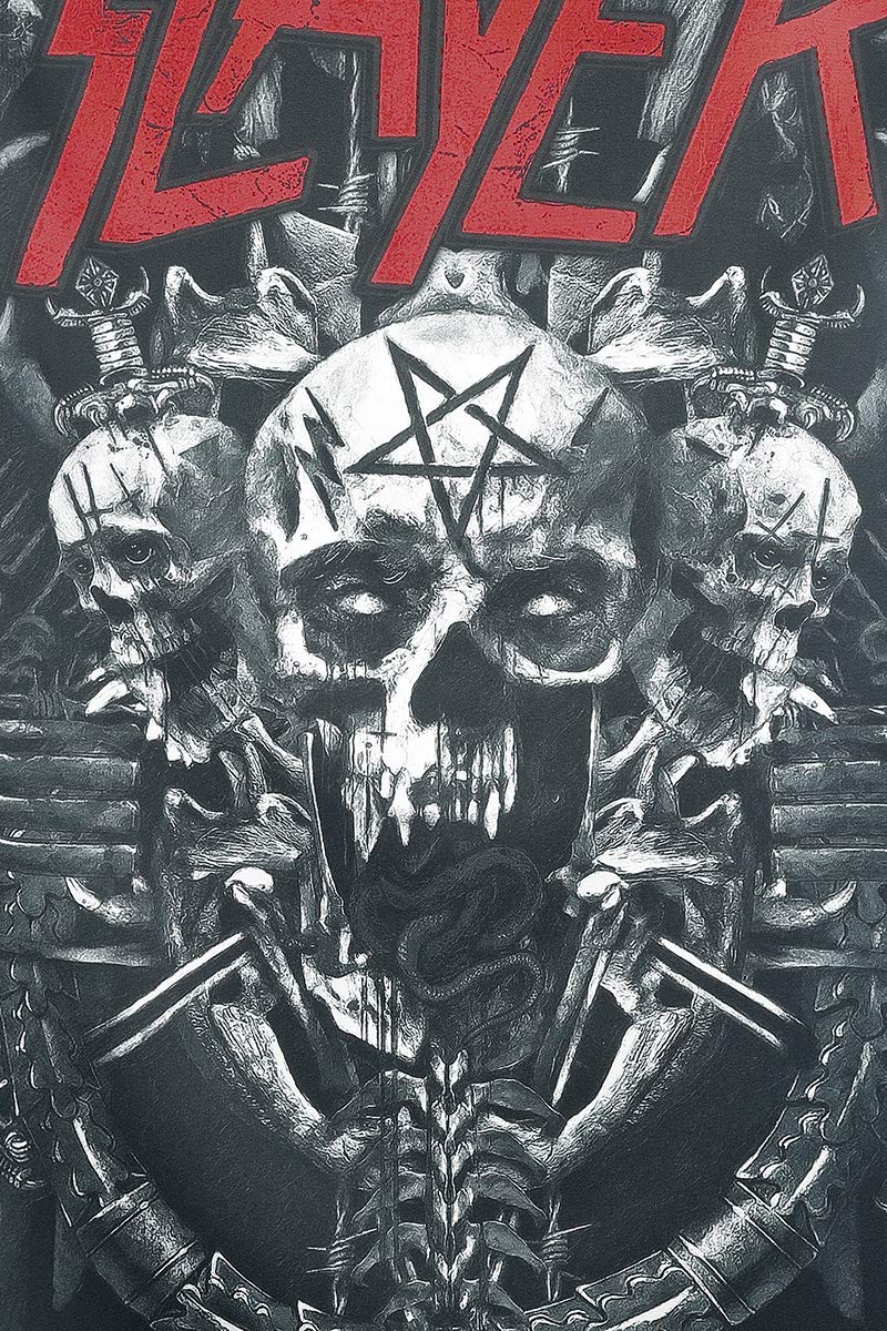 限定LP ポスター付 SLAYER 20号 ファンジン 2010年 記念号 Amazon.com : Slayer Poster Demonic Band Logo Official Textile Flag