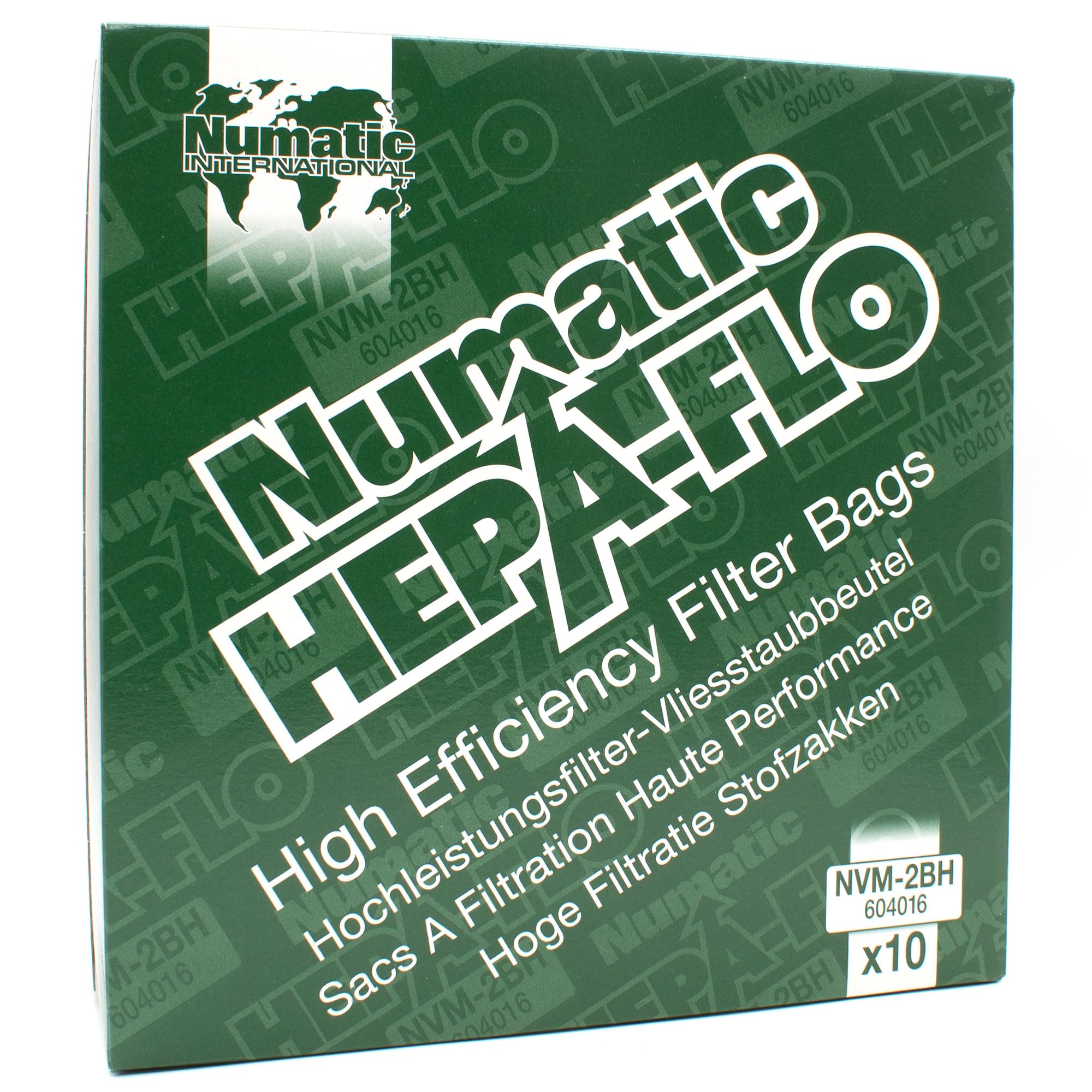 PakTrade 10 Sacchetti Aspirapolvere + 10 Fragranze Compatibile con Numatic NVE-3, NVE-370, NVH-370, NVH-380, NVM-2BH, NVM2BH, NVP-370 | 10 Sacchetti, Filtri, Deodoranti, Accessori, Ricambi