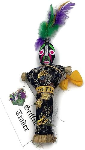 1 auténtica muñeca vudú de Nueva Orleans, varios colores