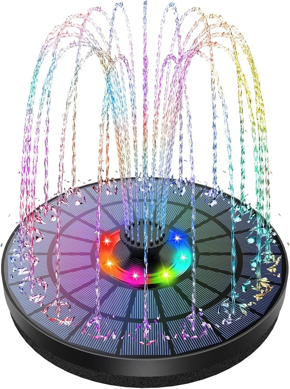 Trasforma Il Tuo Giardino con Una Fontana Solare da 5W Dotata
