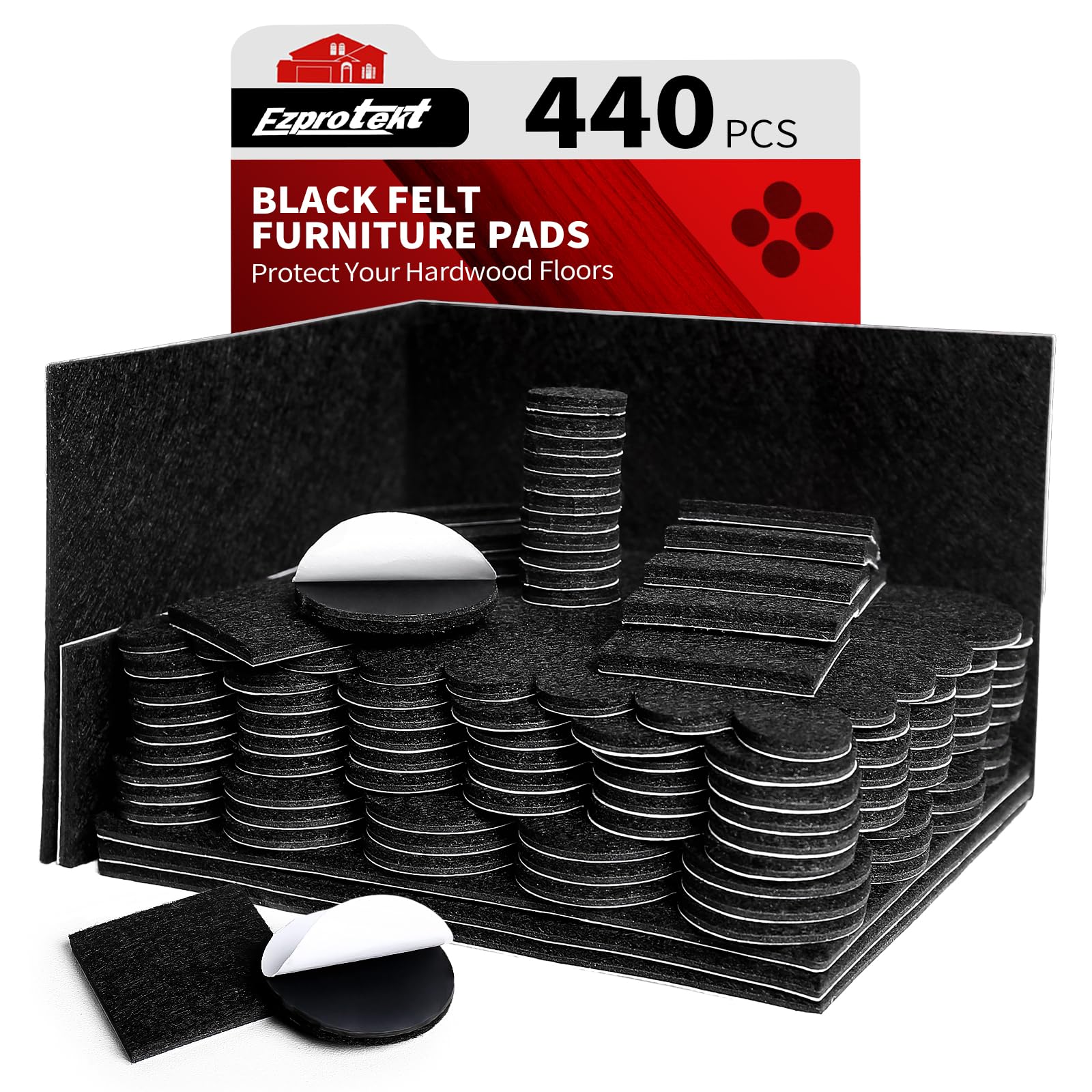 Protectores de suelo para patas de muebles y sillas en un hogar moderno y silencioso