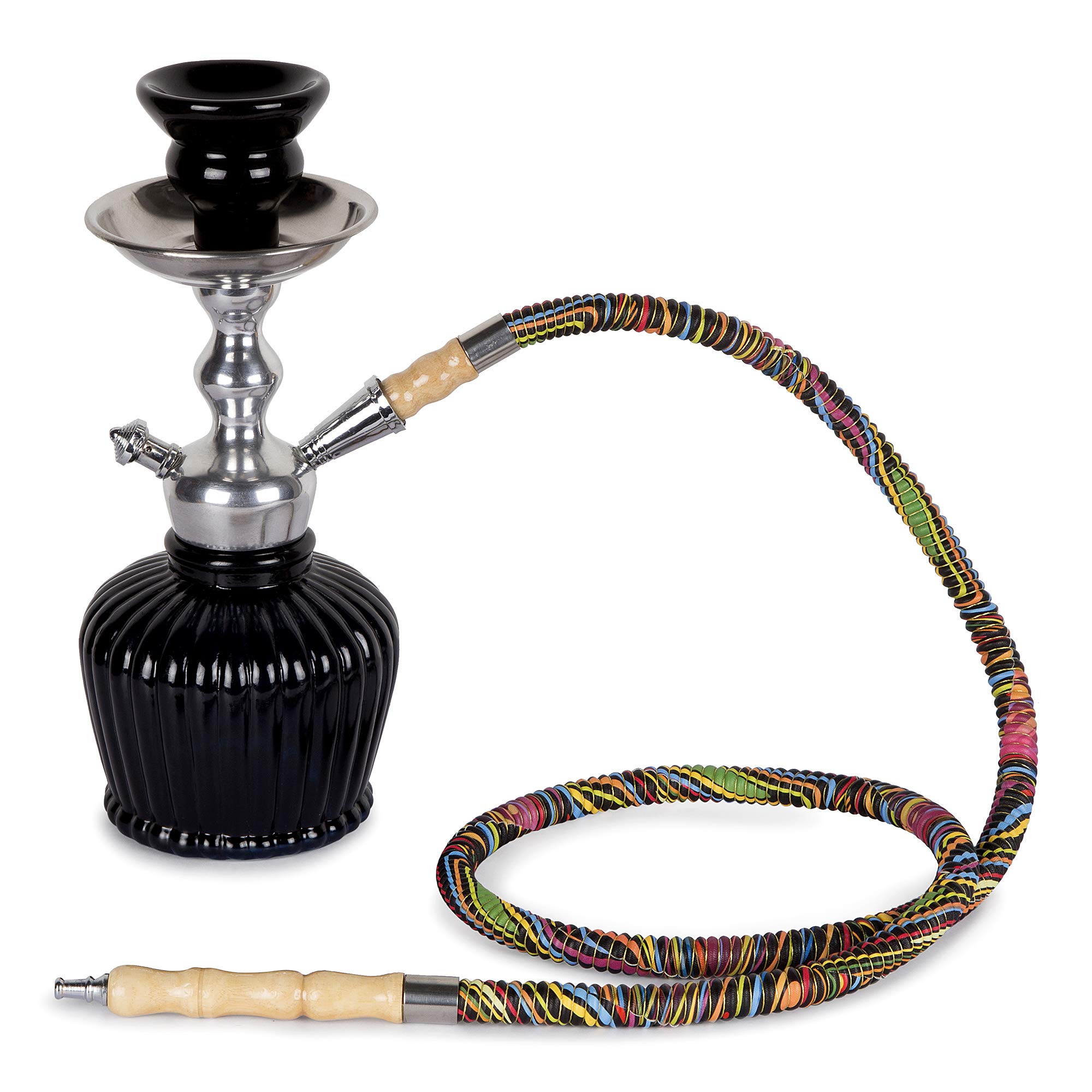 Buy pegs'N'pipes 12 Inches Black Cutie Hookah PNP_12H_QBK-Cutie