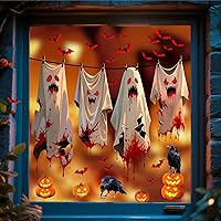 Vista 52 de Halloween Tree Branch Wall Decals Crow Black Raven Bird Wall Decals Peel and Stick Birdcage Raven Stickers Removable Black Crows Branches Halloween