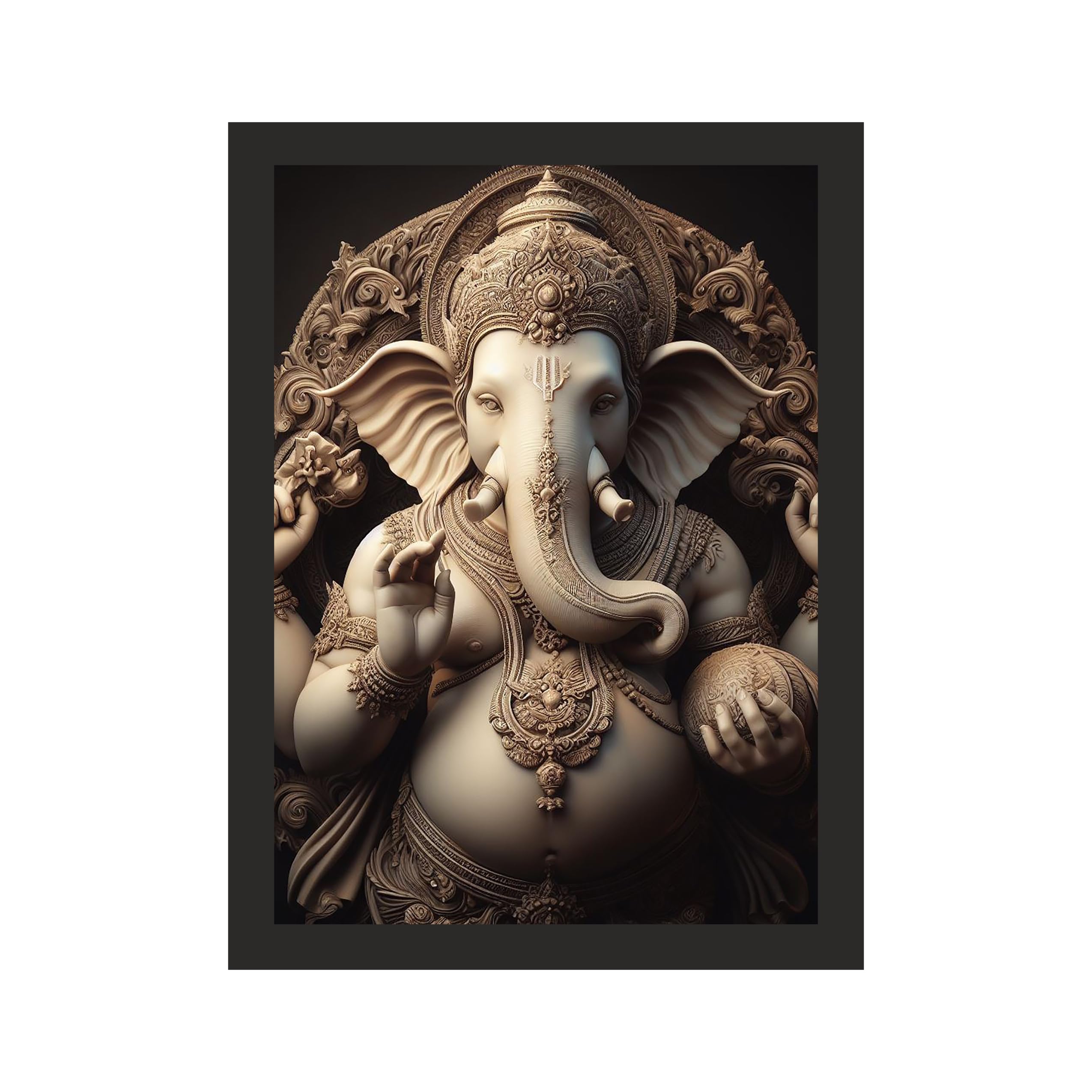 Colossal Ganesha Sculpture - 36x48