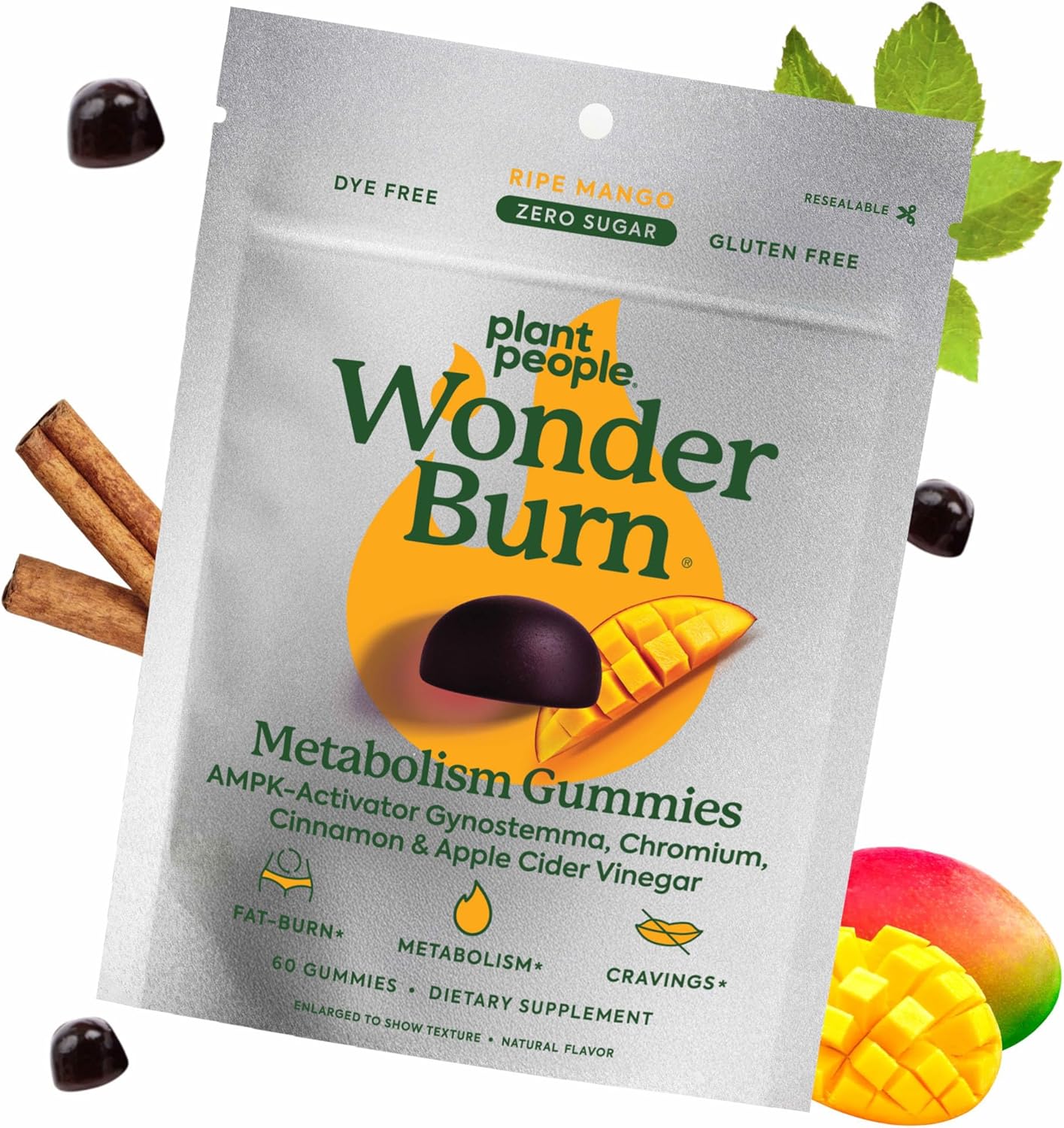 Plant People WonderBurn Metabolism Gummies