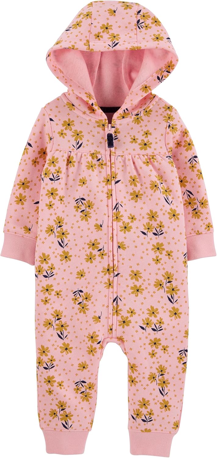 Carter's Baby Girls' 1 Pc 118g631 (6 Months, Pink Bear/Floral)