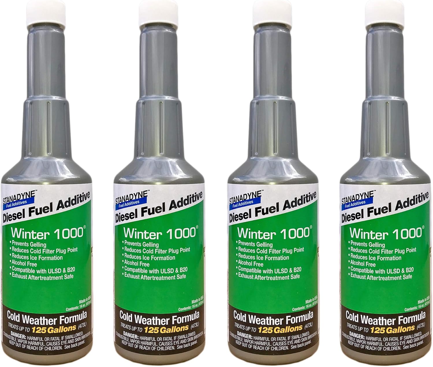 Stanadyne Winter 1000 16oz Pint Bottles - Pack of 4 - Part # 38574 : Automotive
