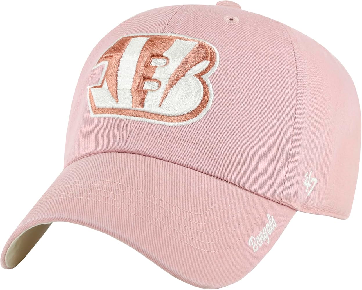 Amazon.com: 47 Women's Pink Cincinnati Bengals Ballpark Cheer