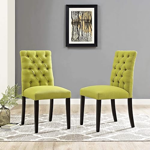 Miniatura 15 de Modway Juego de 4 sillas de comedor, 4 unidades, color beige