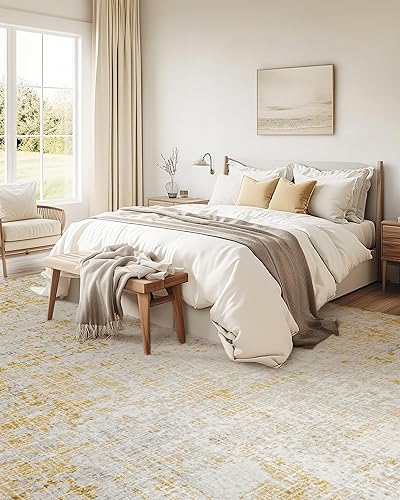 Miniatura 10 de ILANGO Alfombras marroquíes de pasillo de 2 pies 5 pulgadas x 6 pies, lavables a máquina, modernas alfombras para cocina, interiores con parte