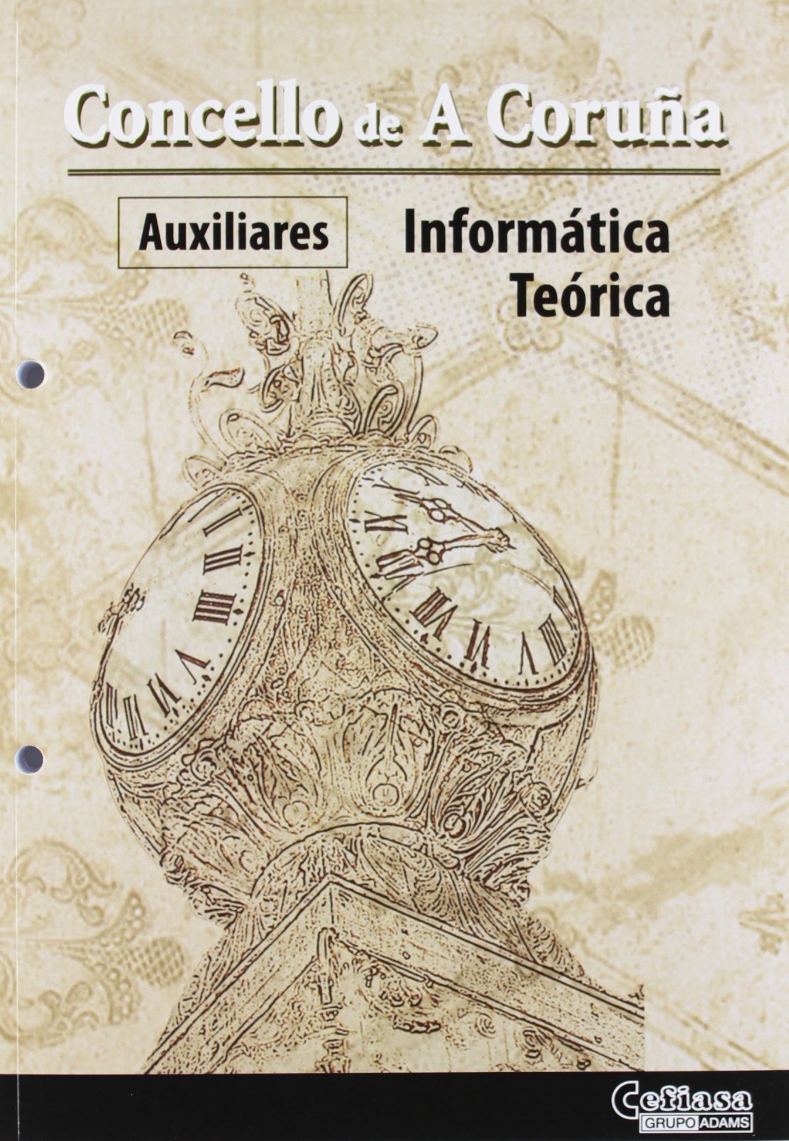 Auxiliares, Concello de A Coruña. Informática teórica. Temario