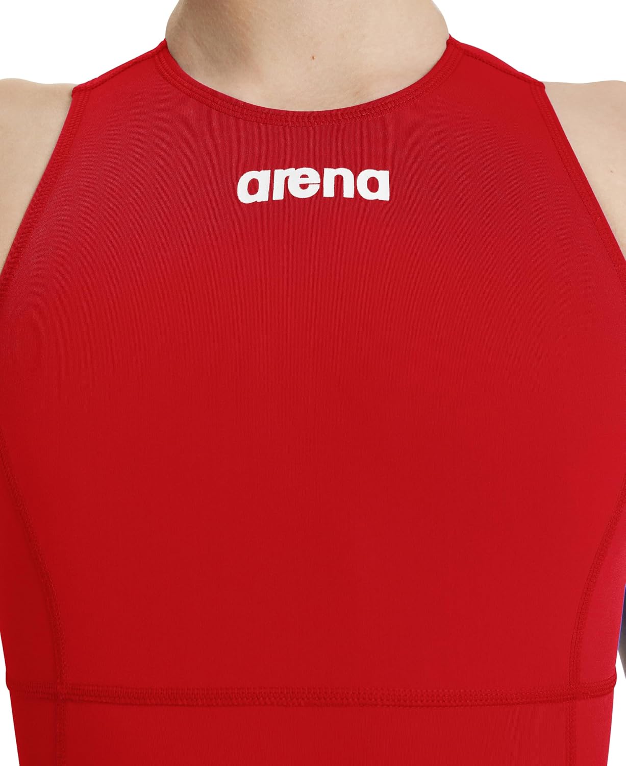 Arena Womens Arena Team Women's Solid Water Polo One Piece Swimsuit Water Sports Bathing Suit - Image 5