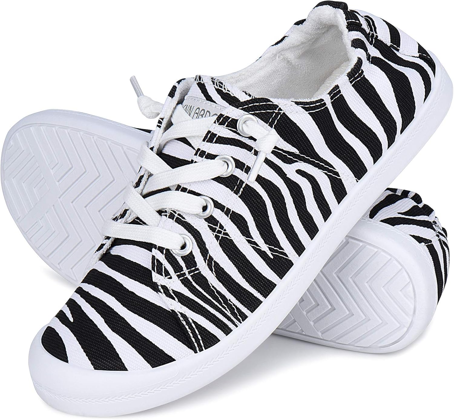Canvas Sneakers for Women Low Tops Slip On Sneakers Casual Shoes Comfortable - Image 4