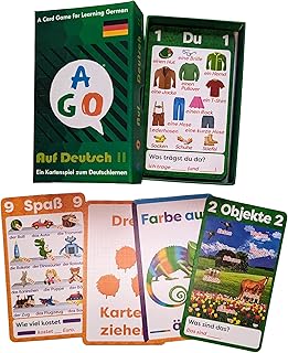 Comprar AGO Auf Deutsch 2 Deluxe: Juego de Cartas Interactivo para Aprender Alemán Todas Las Edades!