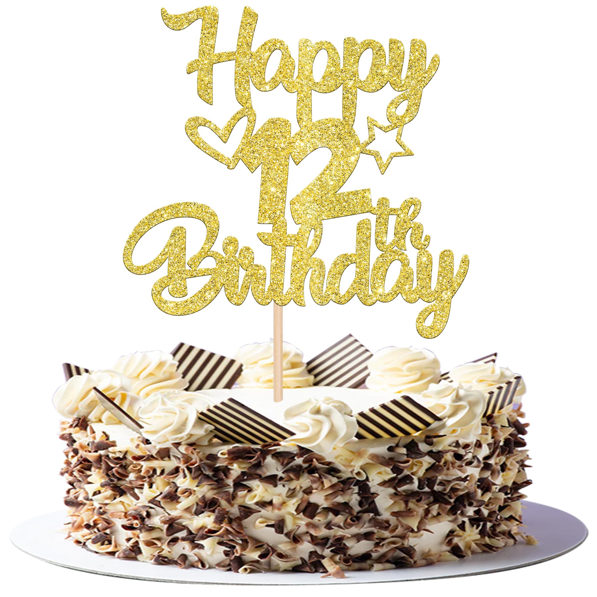 60 Pz Decorazioni Torta,3 Colori Decorazioni per Torte,Mini Cake Topper Decorazione per Torta con Palloncino di Coriandoli Perfetta per Natale Matrimonio Festa Compleanno (Rosa Oro Bianco