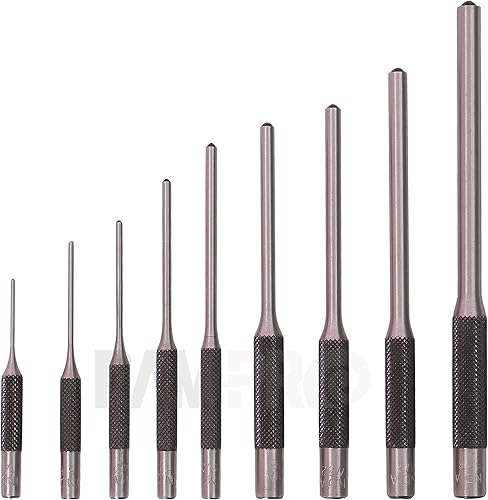 Miniatura 8 de RamPro set de punzones con bolsa para almacenamiento, kit de herramientas de remoción de acero de 9 piezas | perfecto para joyas, relojes, rifles