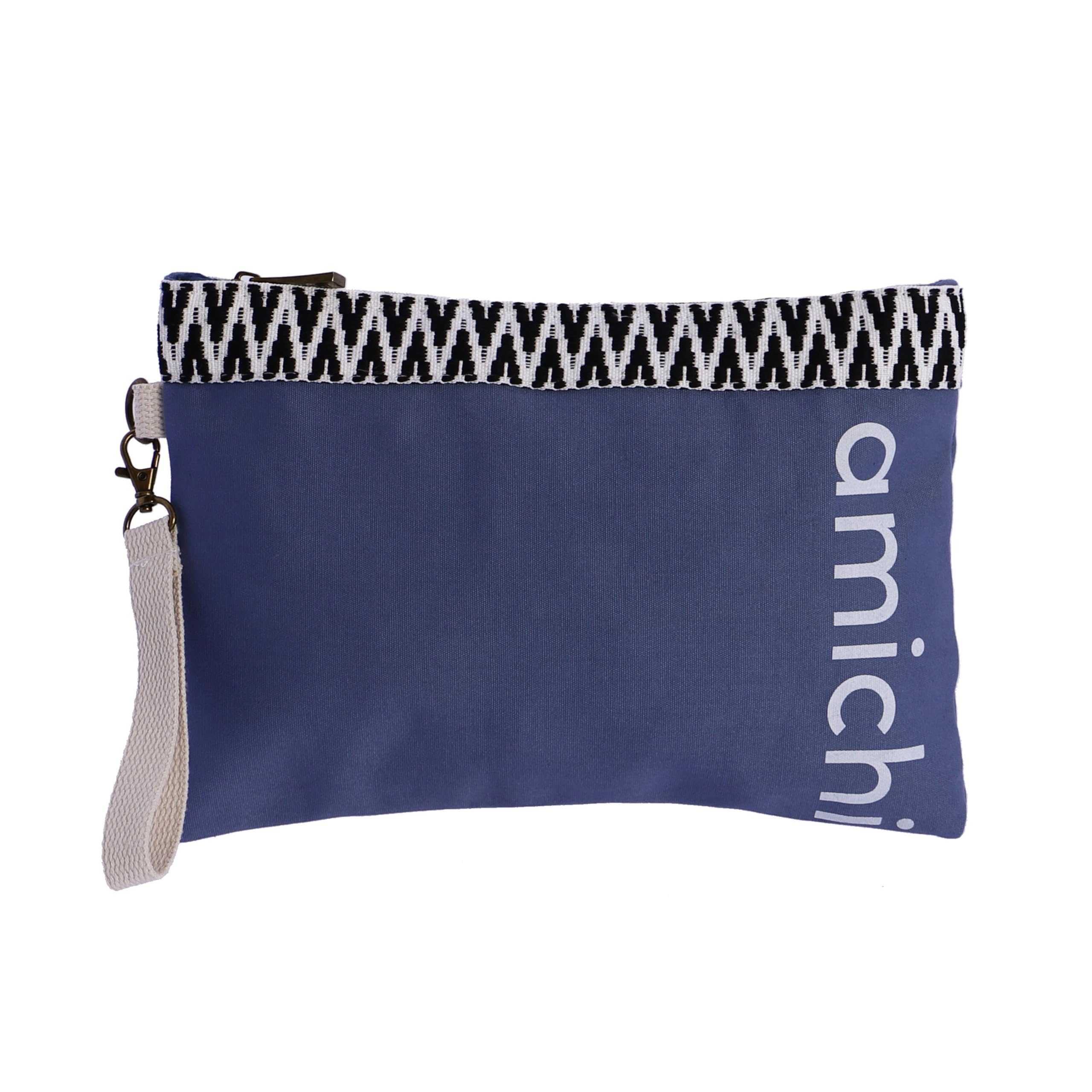 AMICHI Bolso mujer - bolso playa mujer pequeño - neceser playa - bolso de mano mujer - bolso de verano - bolso playa rafia - bolsa playa - bolsa piscina - Ondina