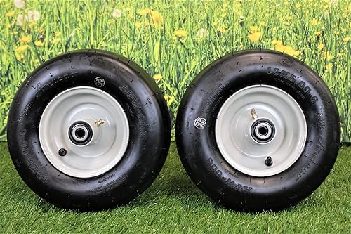 Miniatura 3 de (juego de 2) GravelyAriens 13x5.00-6 gris claro reemplaza 07100835