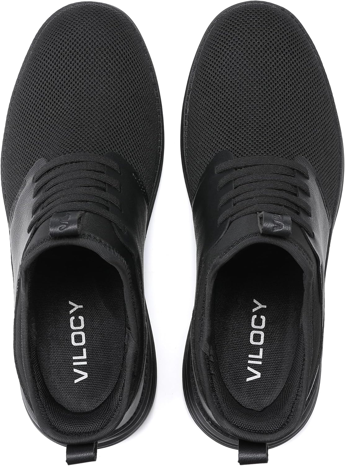VILOCY Mens Slip On Casual Dress Shoes Hands Free Fashion Sneakers Mesh Tennis Walking Work Shoes Comfortable Breathable Lightweight Non Slip - Image 7