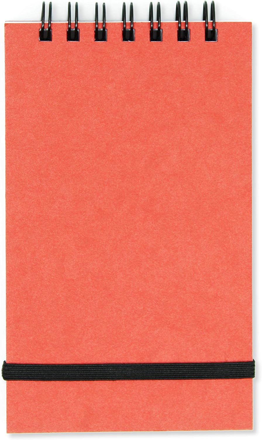 Silvine Wirebound, Elasticated Pocket Notebook with 192 Pages and Durable Pressboard Covers, 5 x 3", 194