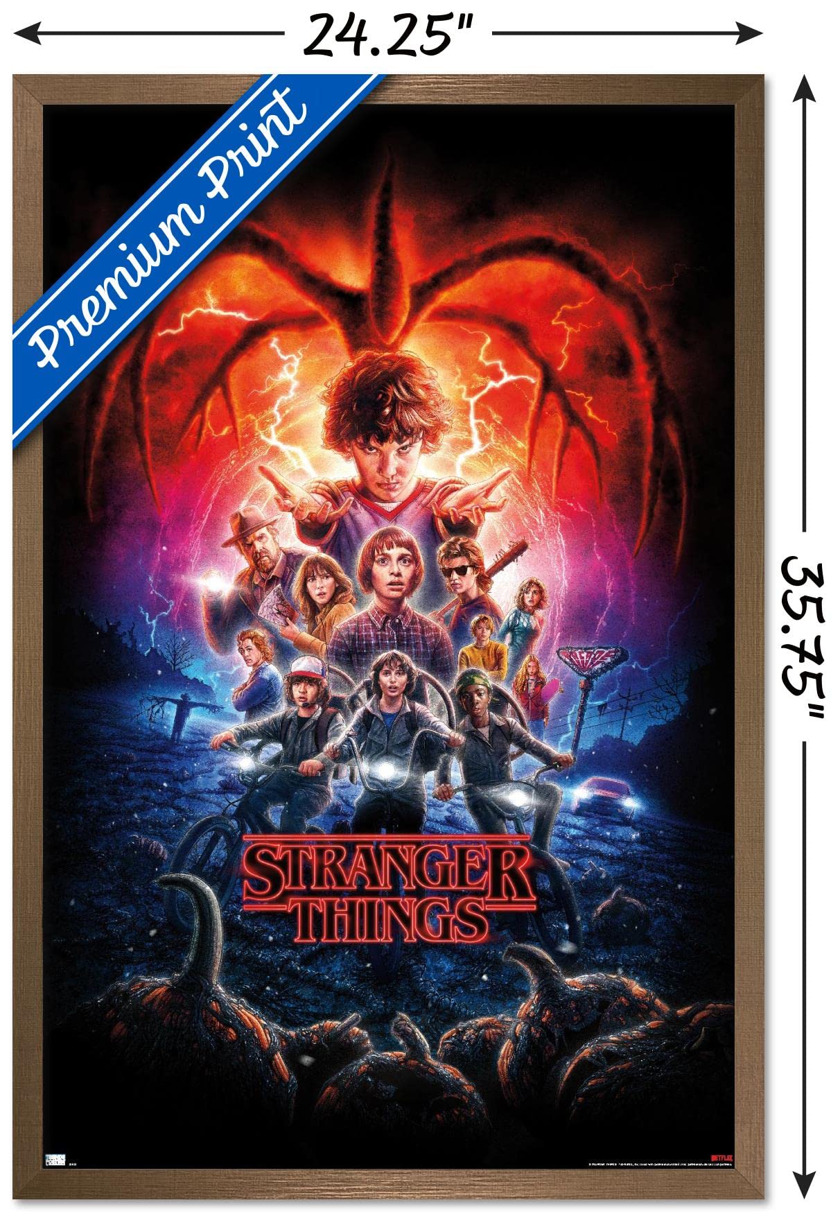 Amazon.com: Netflix Stranger Things: Season 2 - One Sheet Wall