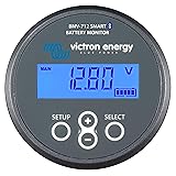 Victron Energy BMV-712 Smart Batteriemonitor - 6.5-70 VDC - Fungiert als Batteriewächter - Display und Bluetooth - Grau BMV 712 Smart - Bluetooth