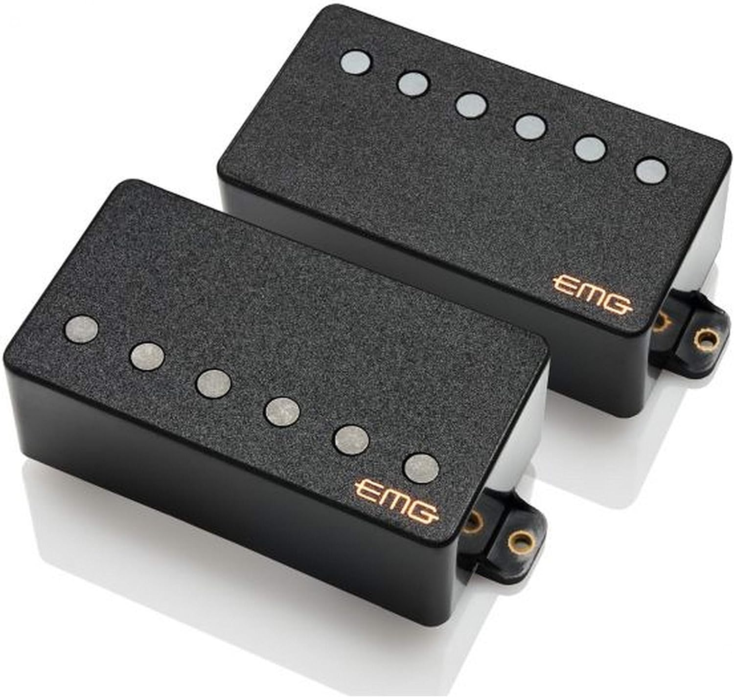 EMG 57/66 TW Dual Mode Neck and Bridge Pickup Set - F-spaced - Black