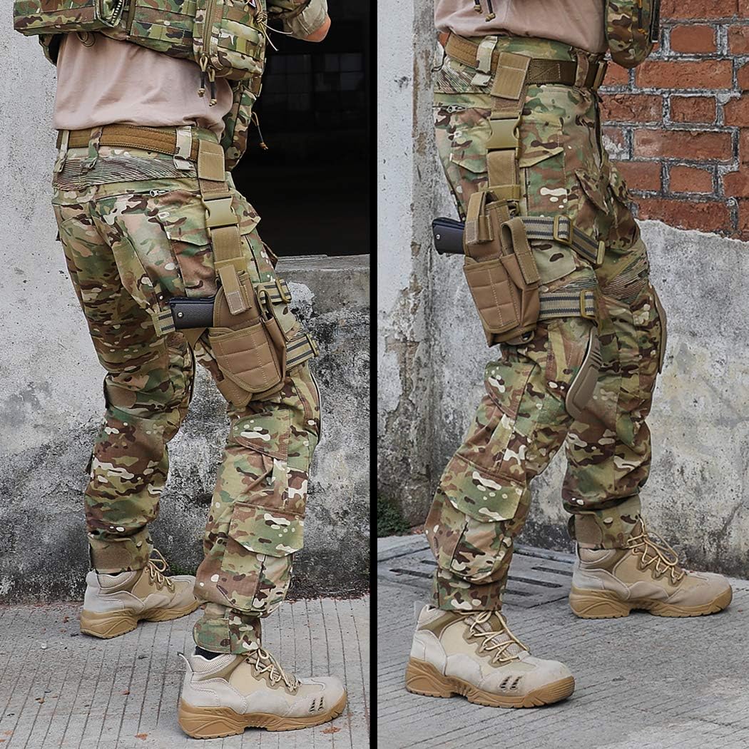 Pantalon Tactique G3 Élastique avec Genouillères – Tenue de Combat