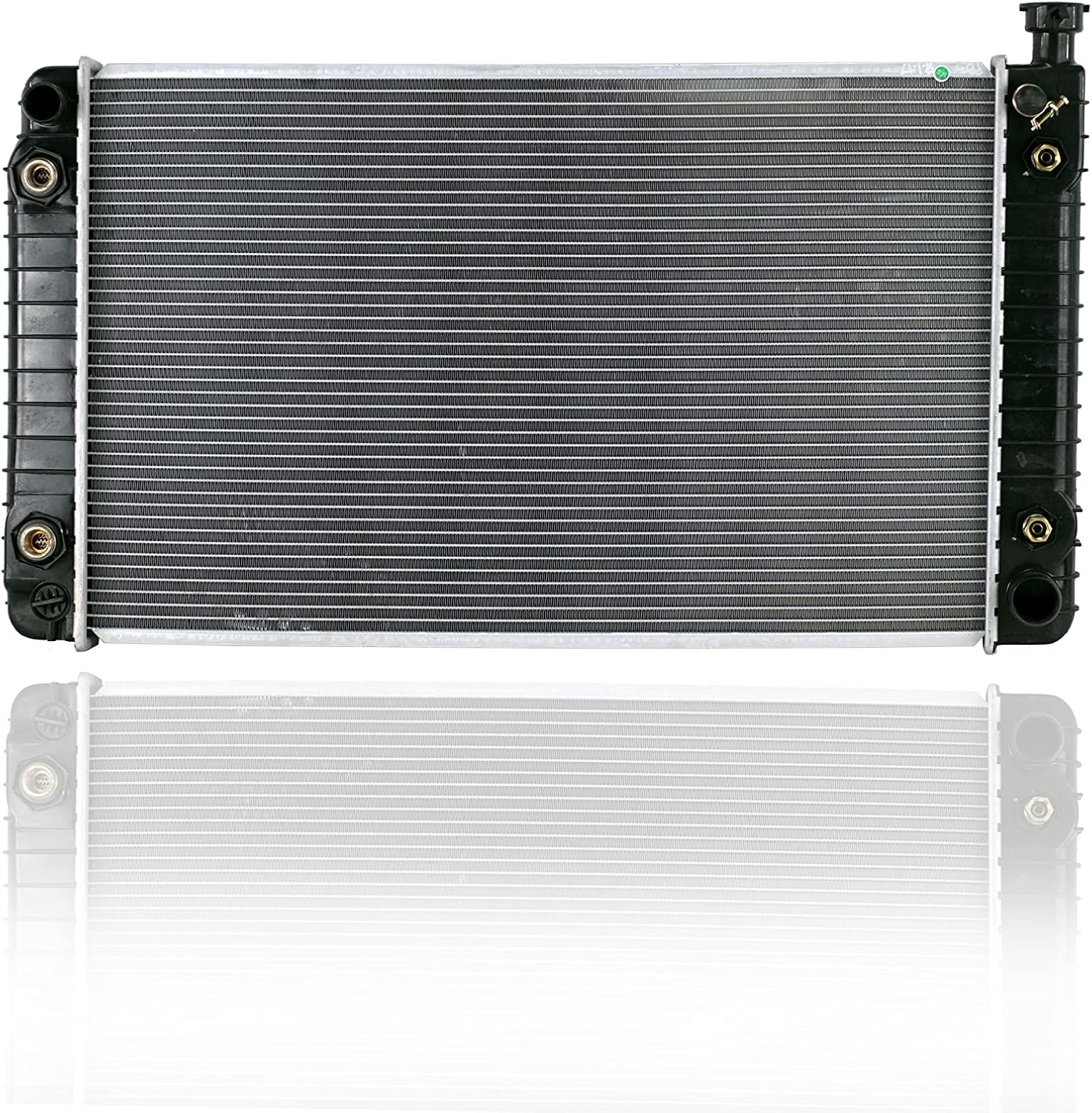 Radiator - Pacific Best Inc. Compatible/Replacement for 622 88-95 Chevrolet C/K Series GMC Pickup V8 5.0/5.7L Automatic - Plastic Tank, Aluminum Core, 1-Row