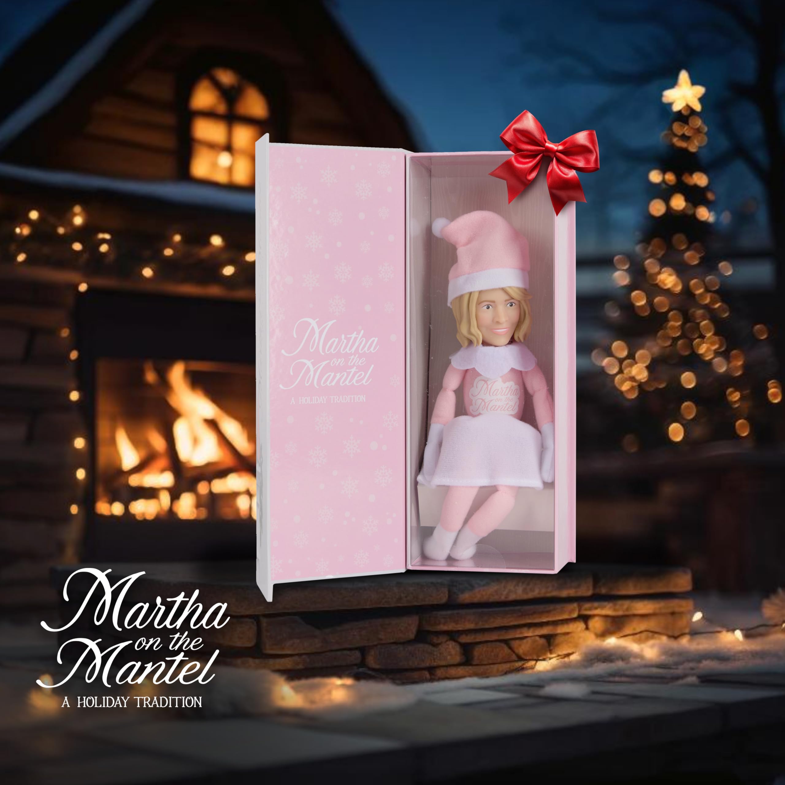 Martha Stewart】マーサ クリスマスウッドスタンプ 2点セット Martha