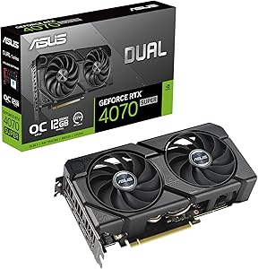 ASUS Dual RTX 4070 SUPER OC GPU