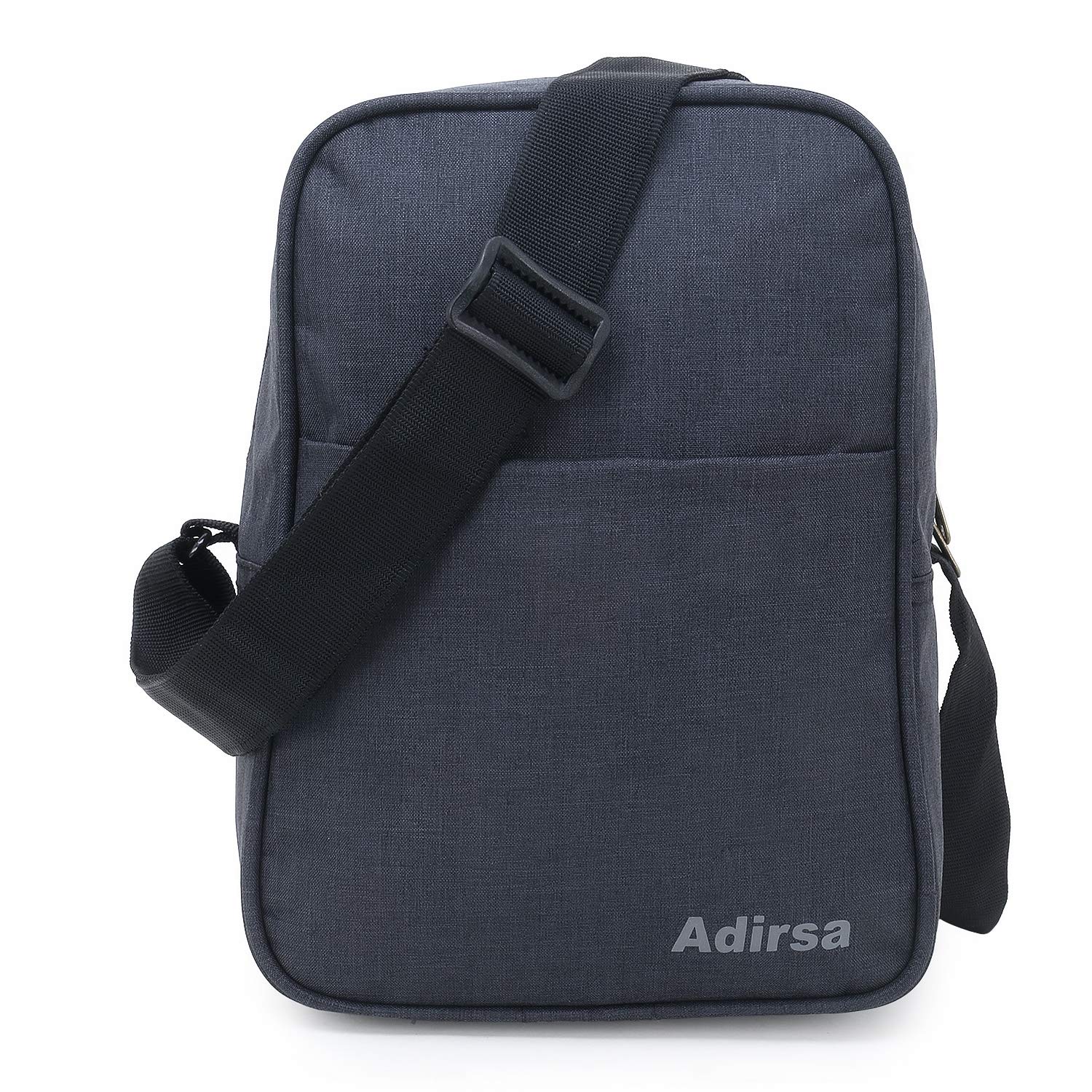 ADIRSA LB3002 Black Lunch Bag/Tiffin Bag for Men, Women, Kids, School, Picnic, Work Carry Bag for Lunch Boxes and 1-Liter Bottle (B08LKDP4PZ) Amazon Price History, Amazon Price Tracker