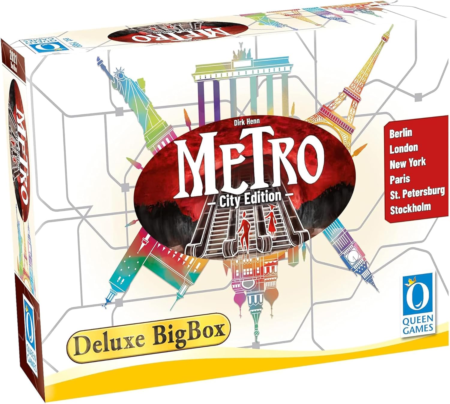 Queen Games Metro City Edition Deluxe Big Box