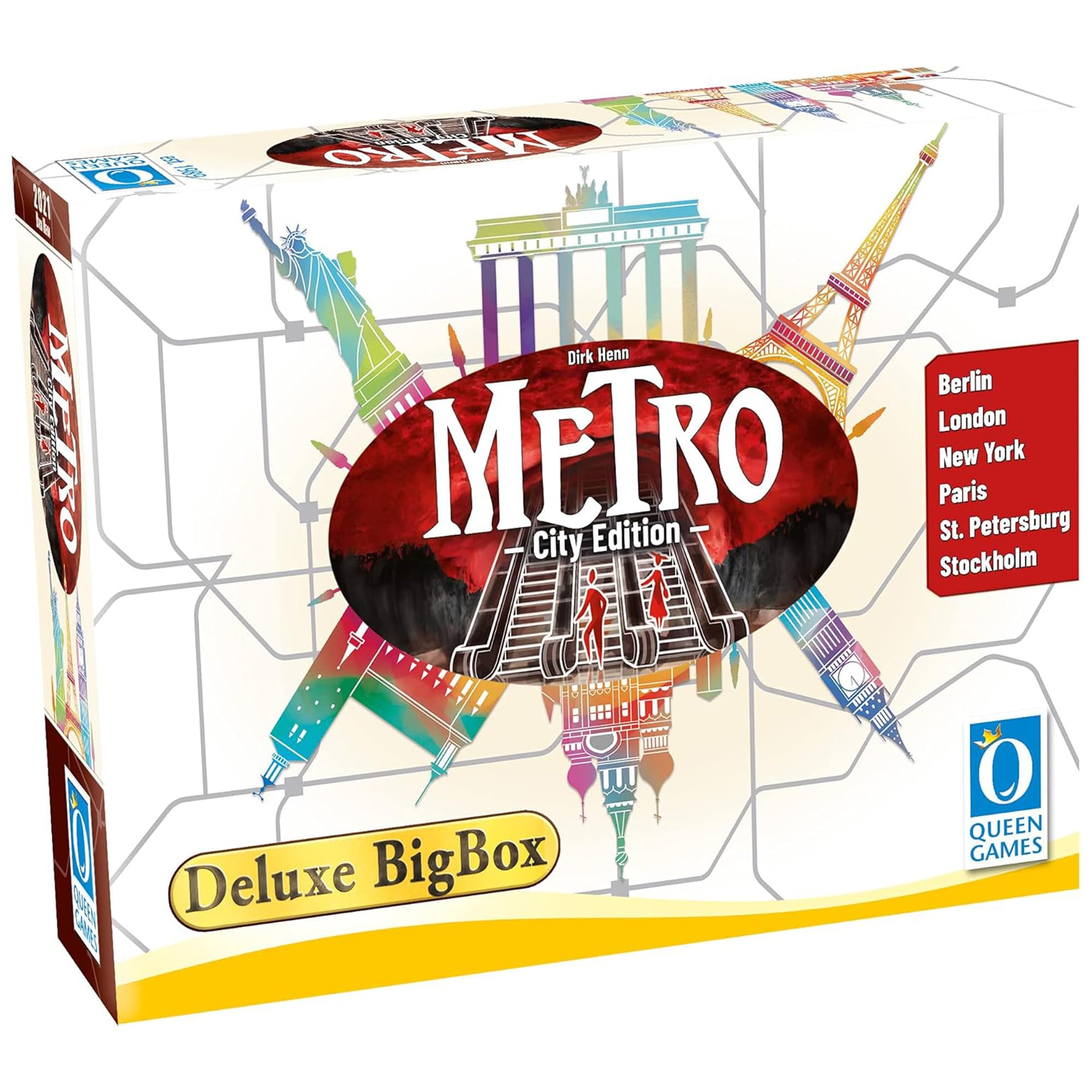 Queen Games Metro City Edition Deluxe Big Box