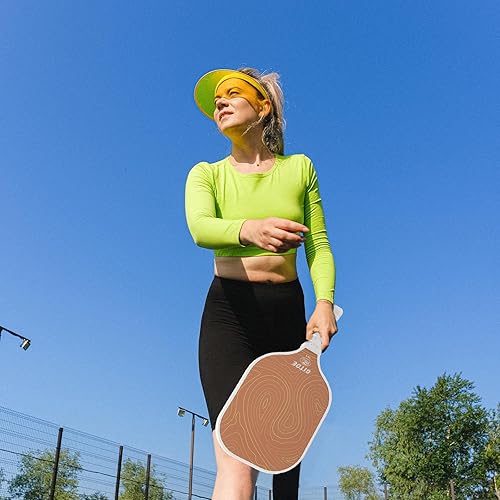 Miniatura 6 de Pickleball Paddle USAPA Approved Pickle Ball Paddle Carbon Fiber Pickleball Set with Paddle Cover, Lightweight Graphite Pickleball Paddles