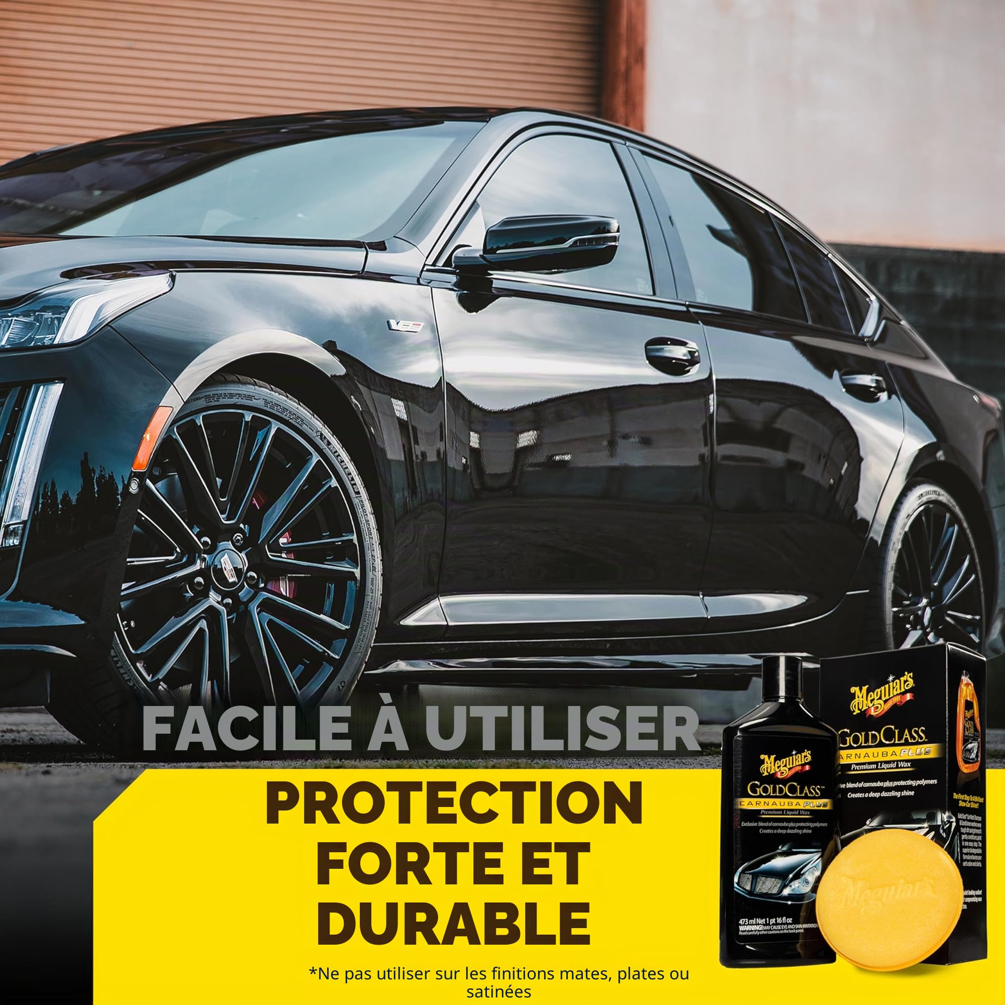 Meguiar's G7016EU Cire Lustrante Gold Class Carnauba Plus - 450 ML